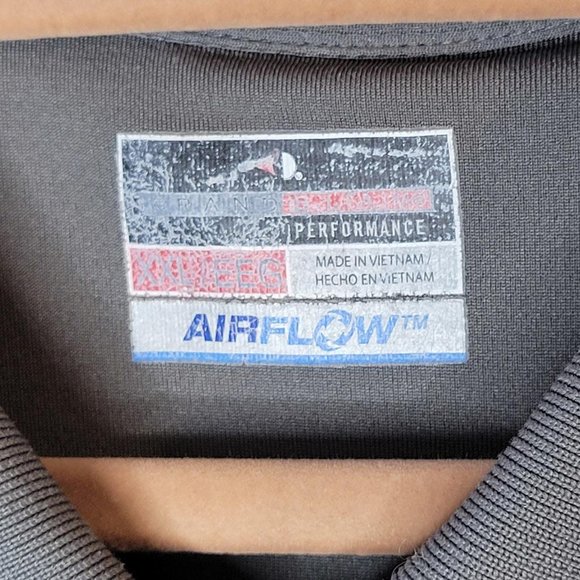 Grand Slam Performance Golf Gray Airflow Polo Button Front Shirt Men Size XXL - Picture 3 of 11